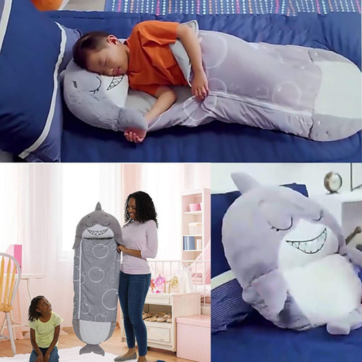Sleeping Para Niños Bolsa De Tiburon