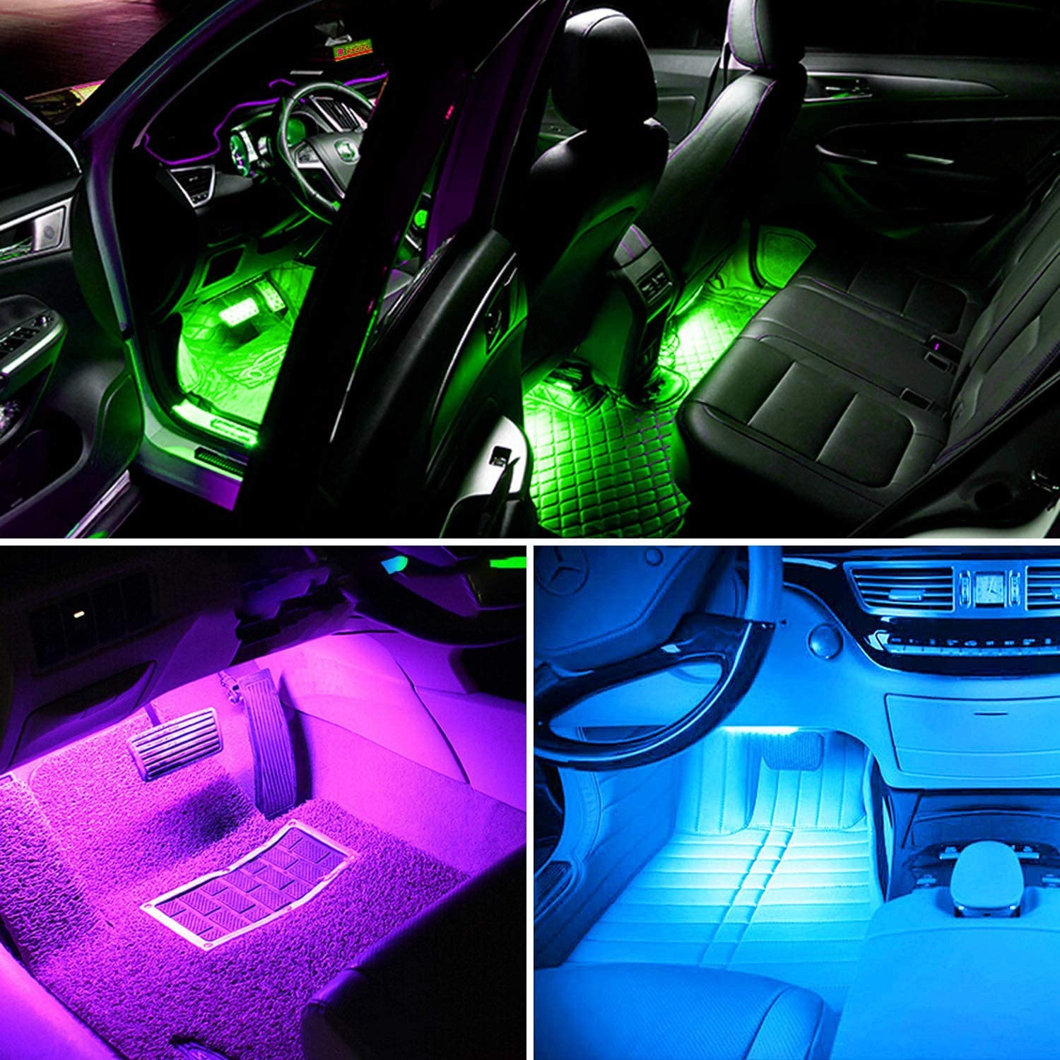 Módulos RGB para interior de carros
