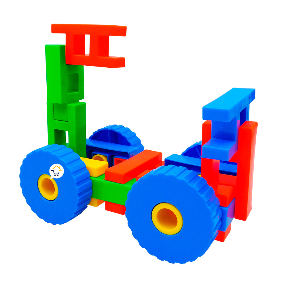 Juego Bloques Armables Construccion 6011