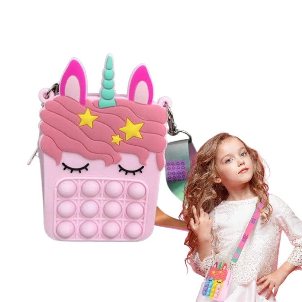 Push Pop It Bolso Kawai, Monedero Popit - Imagen 2