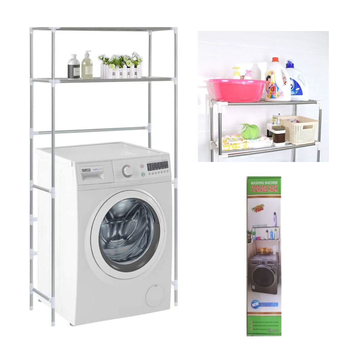 Estante Organizador Para Baño Lavadora