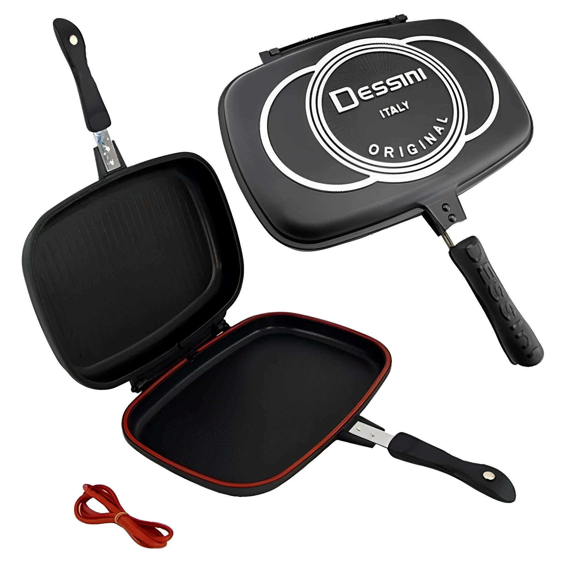 Sartén Doble Parrilla Dessini 40cm