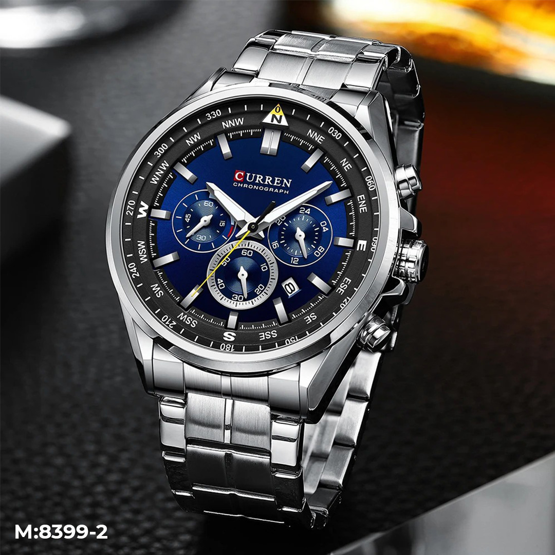 M:8399-2 RELOJ CURREN METÁLICO CRONOGRAF