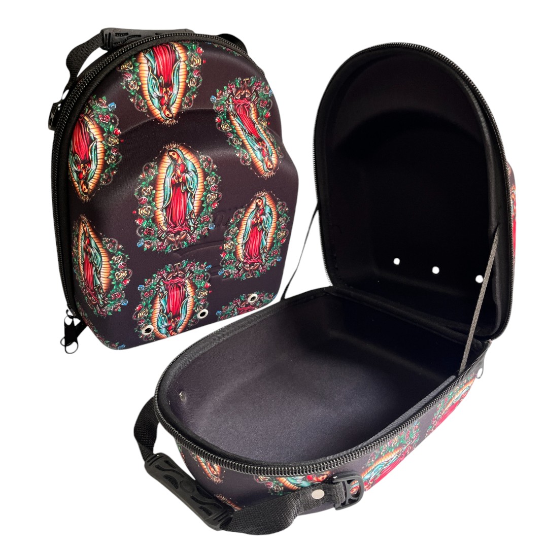 Bolso porta gorras manos libre estampado