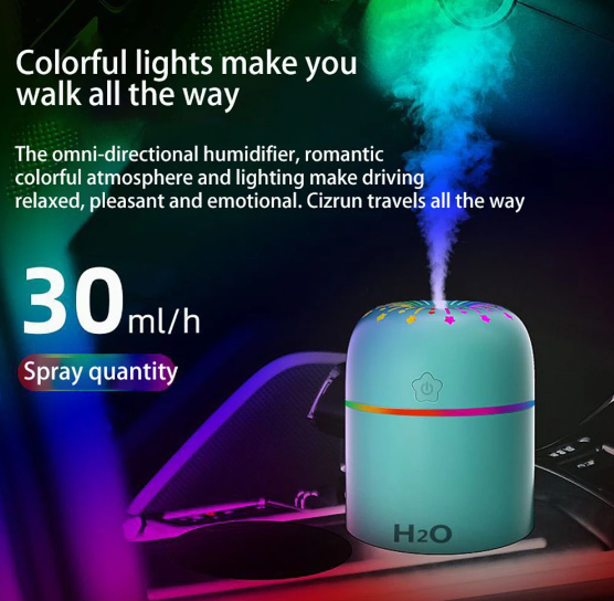 HUMIDIFICADOR CON 1 ESENCIA GRATIS.