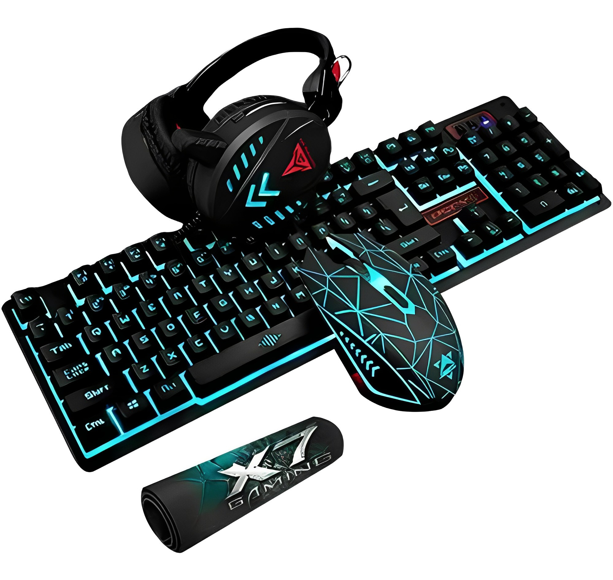 Combo Gamer Teclado + Mouse + Auriculare - Imagen 2