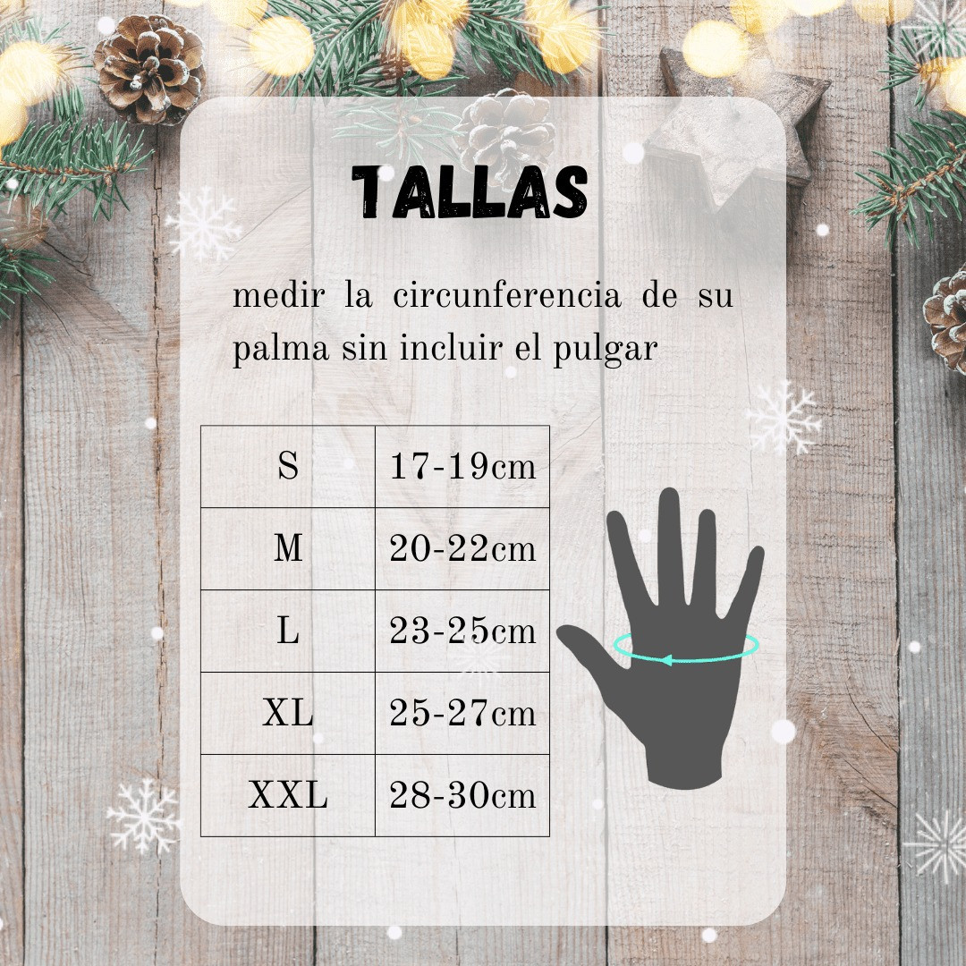 GUANTES RASPADOS