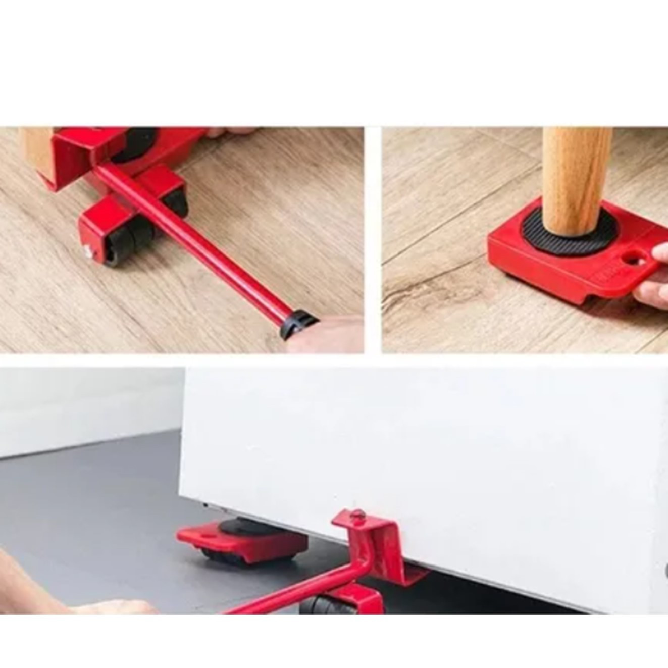 Base para elevar muebles y mover objetos