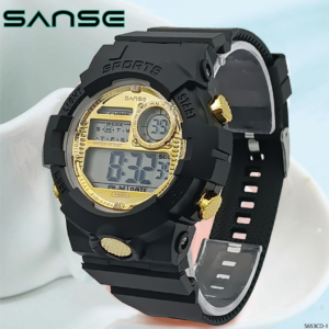 S-653CD-1 NEG/DOR CARTON RELOJ SANSE DIG