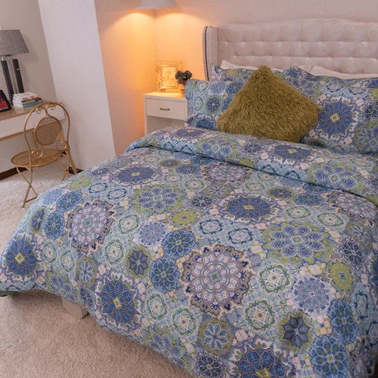 Set duvet cover Mandalas Turquesa