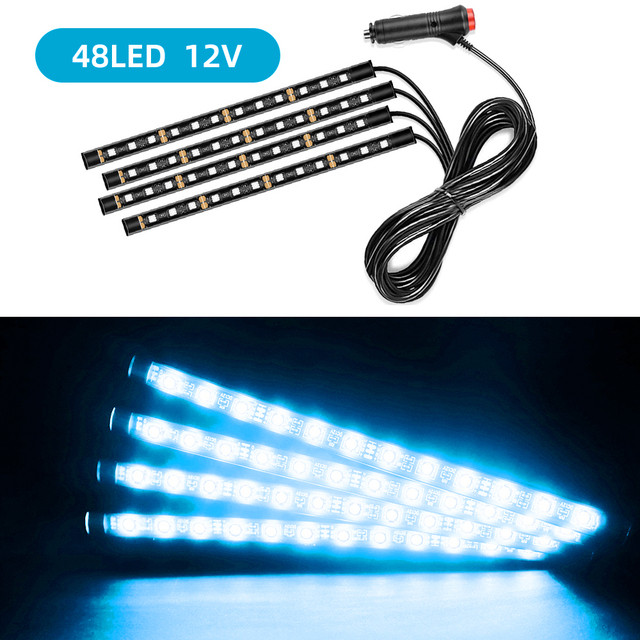 Tira de luz LED 4 en 1 o 2 en 1 para Int