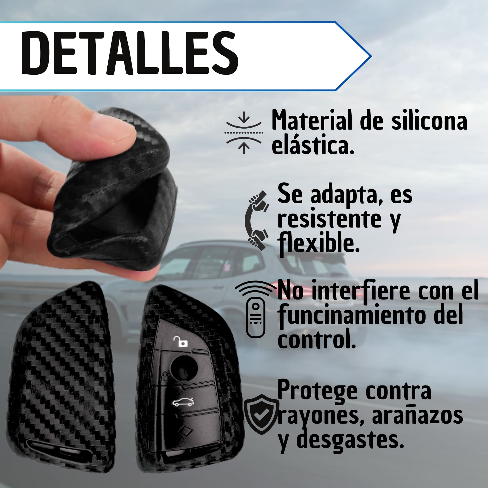 Funda Forro Protector Para Llave Contro