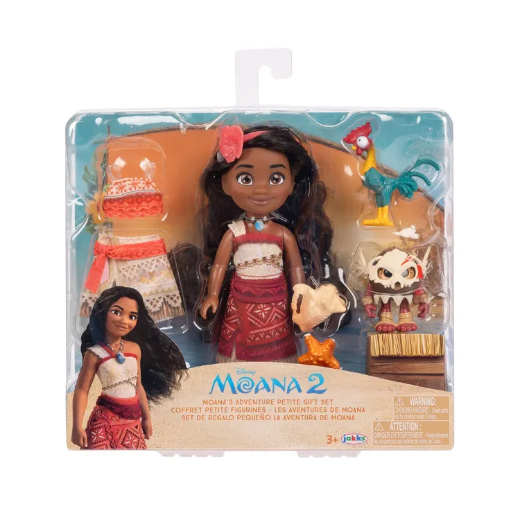 Set de Figuras DISNEY Las aventuras de Moana 15 cm