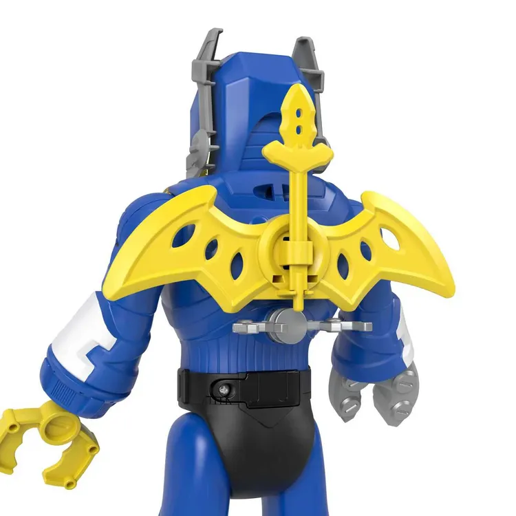 Figura de Acción FISHER PRICE Batman Exo Traje Azul - Imagen 4