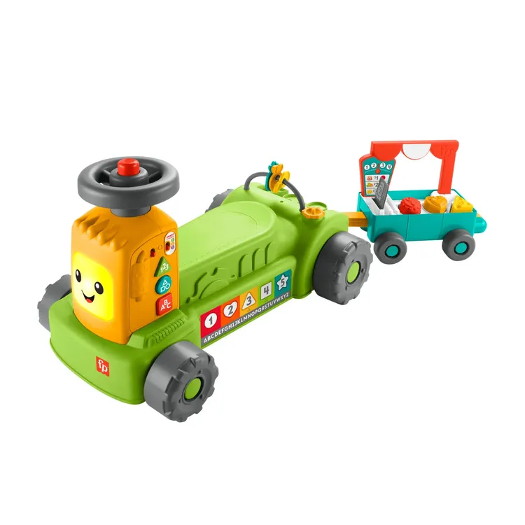 Juguete para Bebé FISHER PRICE Tractor De Aprendizaje 4 en 1