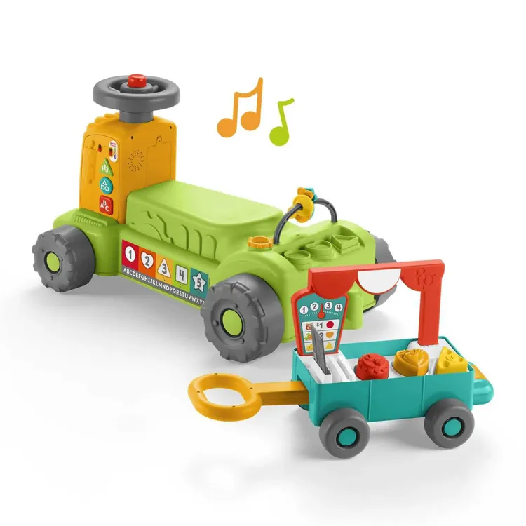 Juguete para Bebé FISHER PRICE Tractor De Aprendizaje 4 en 1 - Imagen 2