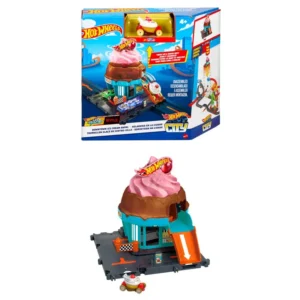 Pista HOT WHEELS City Heladería