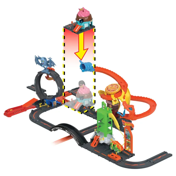 Pista HOT WHEELS City Heladería - Imagen 5
