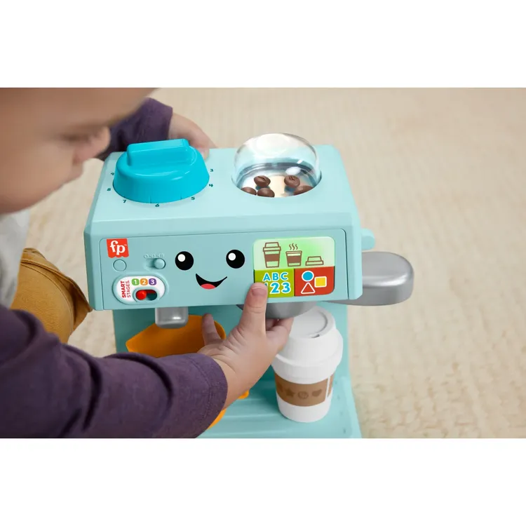 Juguete para Bebé FISHER PRICE Mi Primera Máquina de Café - Imagen 2