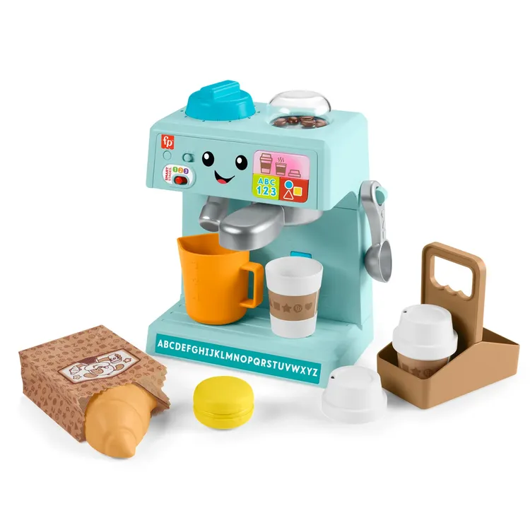 Juguete para Bebé FISHER PRICE Mi Primera Máquina de Café - Imagen 3
