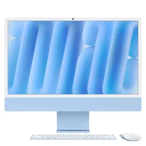 iMac 24"Retina 4.5K Chip M4 Apple CPU 10 núcleos GPU 10 núcleos RAM 24GB - Disco SSD 512GB - Azul