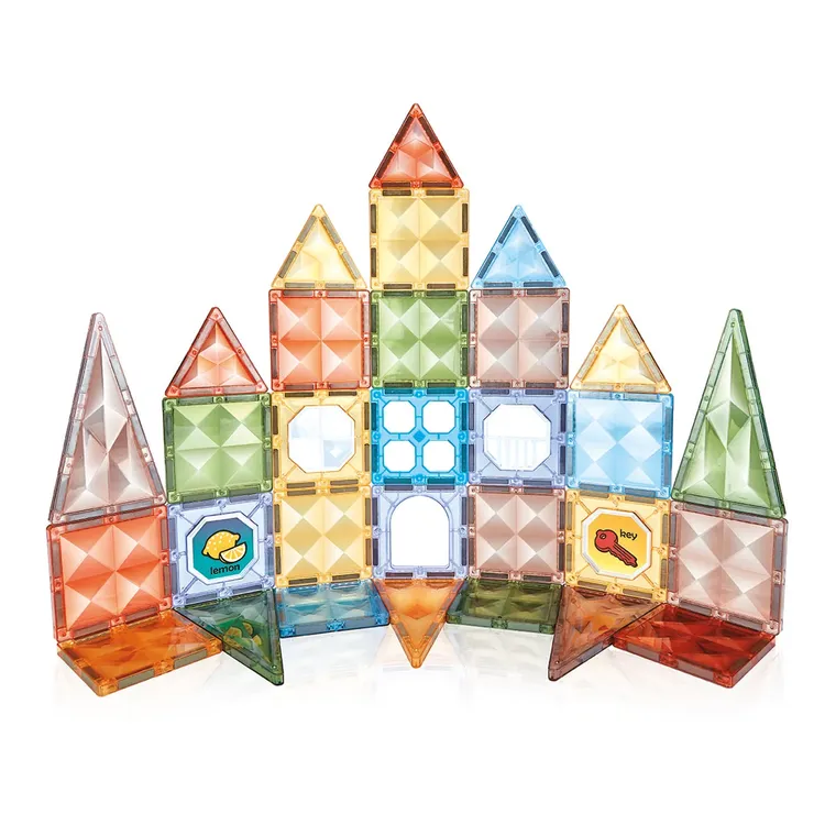 Bloques Para Armar BLOCKS Magnéticos de Construcción 42 Piezas - Imagen 2