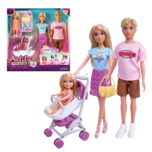 Muñeca ANLILY Set Familia Feliz