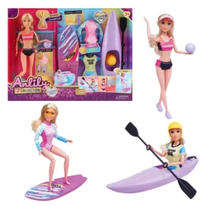 Muñeca ANLILY Set Deportivo Con Accesorios 29 Cm