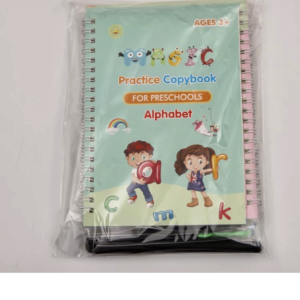 Set de caligrafía x 4 libros mágicos