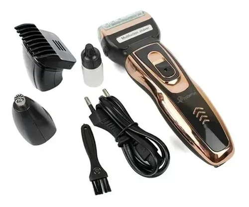 Patillera recargable 3 en 1 geemy gm 595