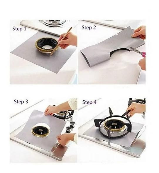 FORRO CUBIERTA PROTECTOR DE ESTUFA X 1