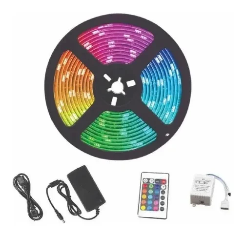 Cinta Led Rgb 5050 Multicolor Con contro - Imagen 2