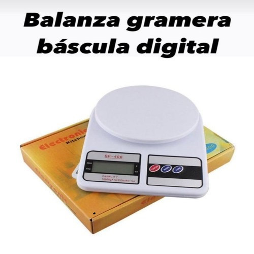 Balanza Gramera Bsscula TV Digital 