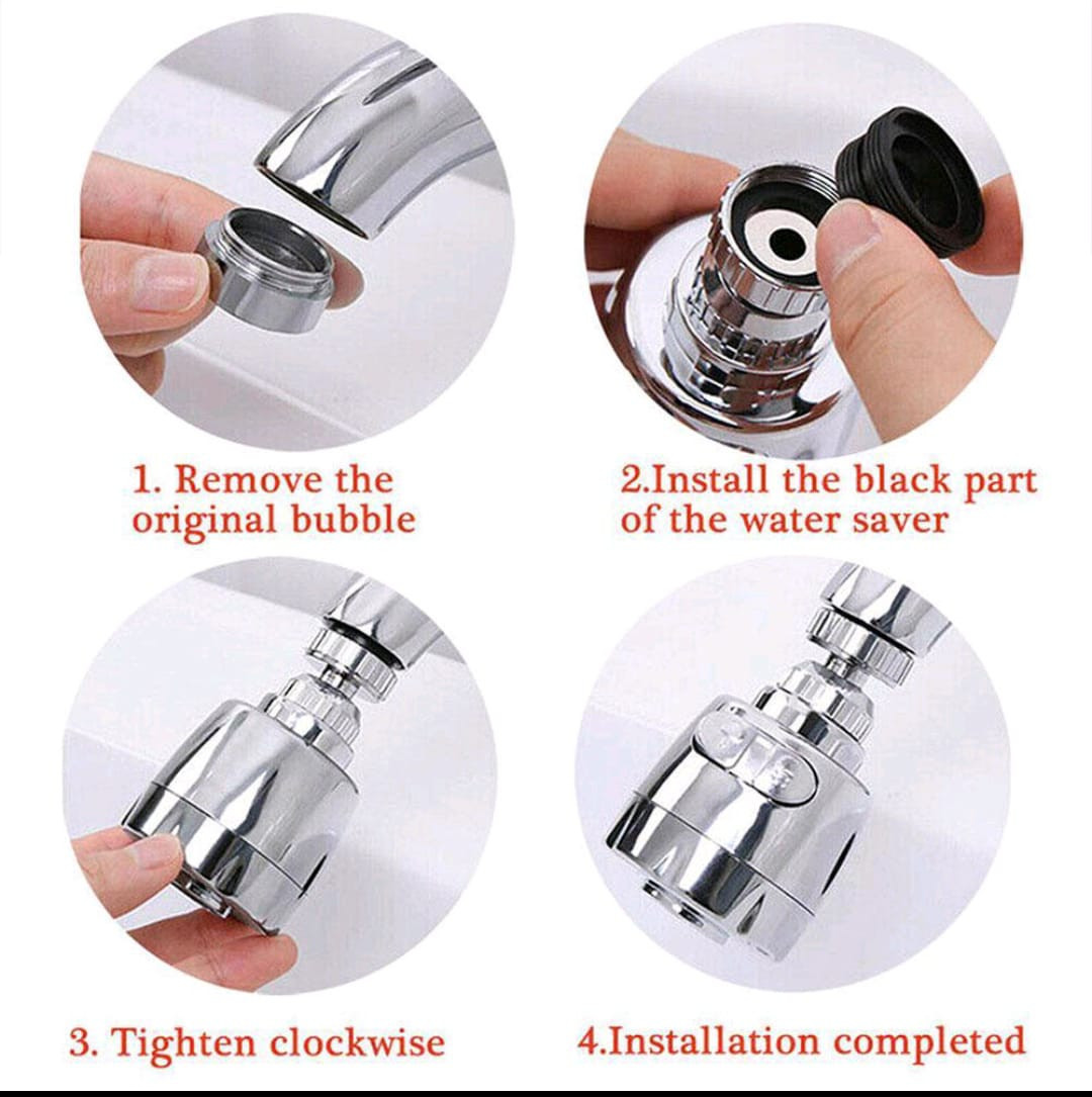 Grifo de Agua 360° + Extensor