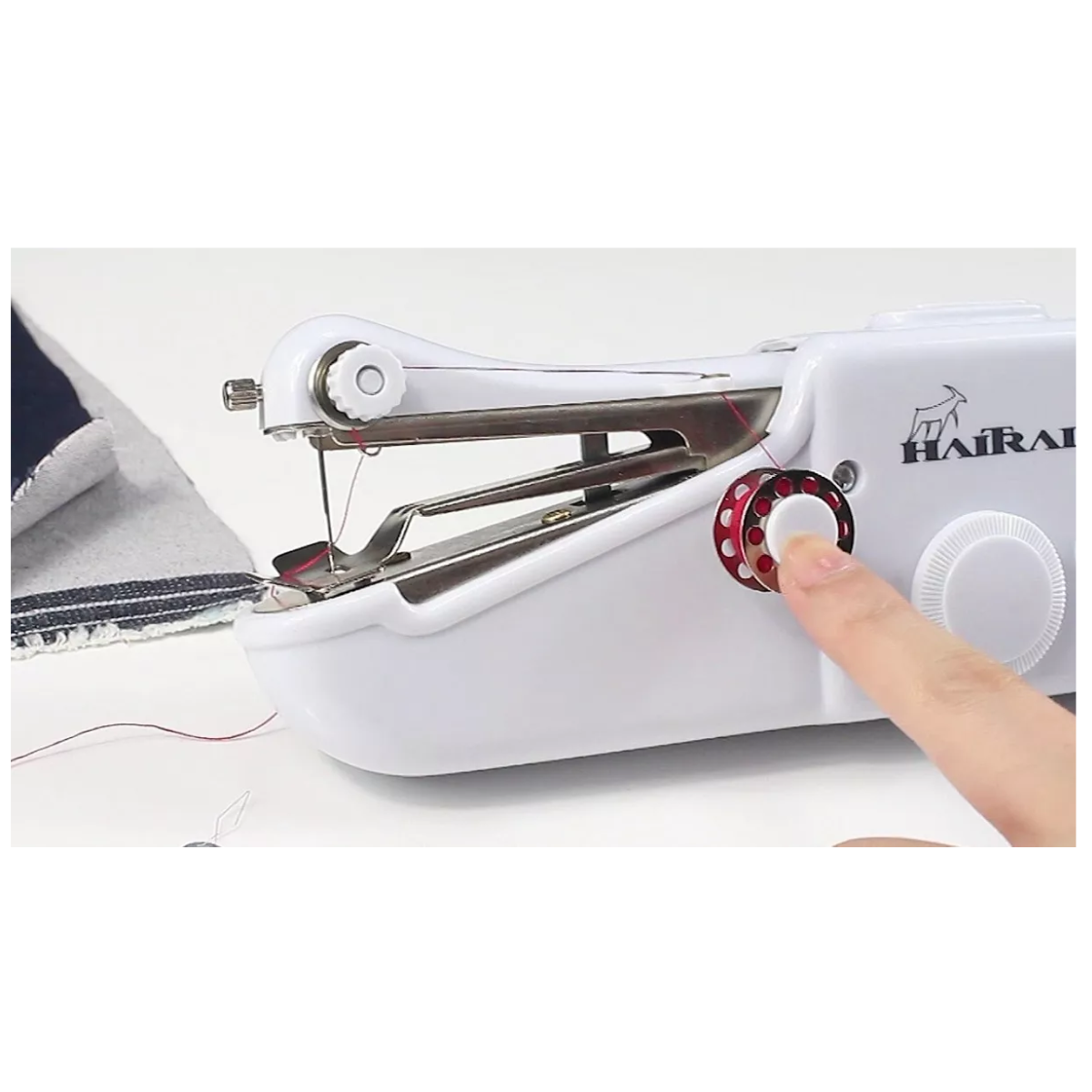 Mini Máquina Coser Eléctrica Mano
