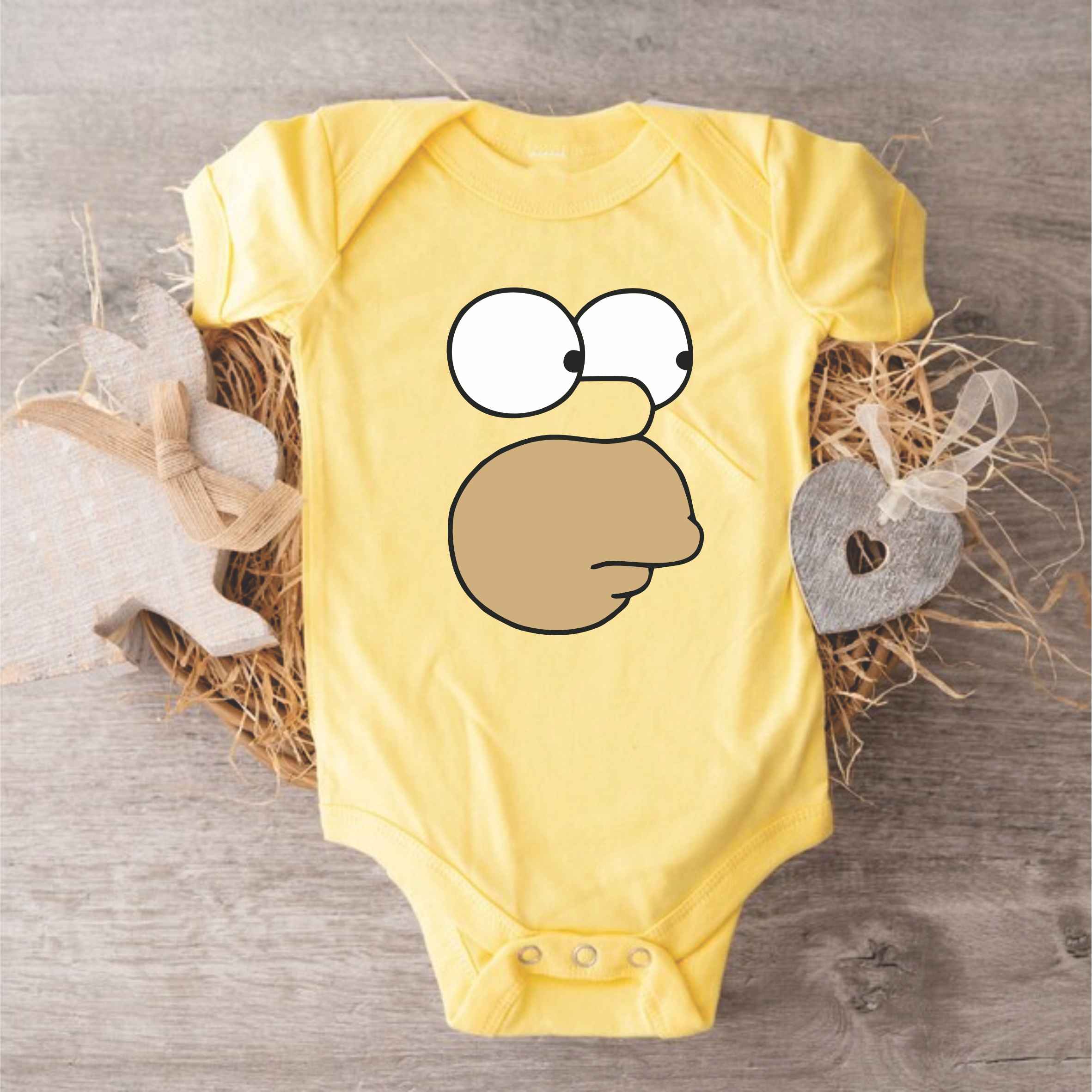 Body Mameluco Bebé Homero Simpson