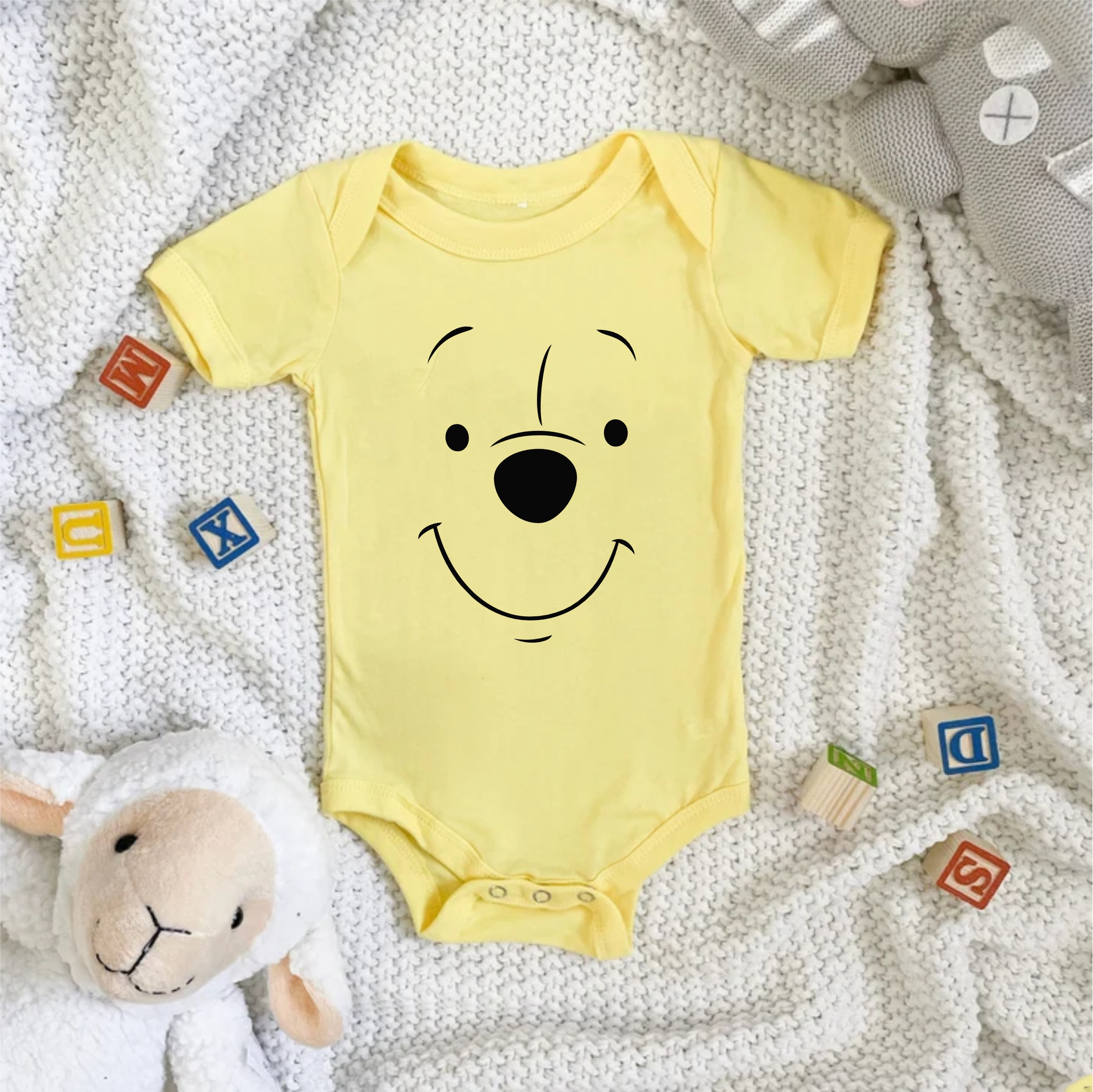 Body Mameluco Bebé Winnie Pooh