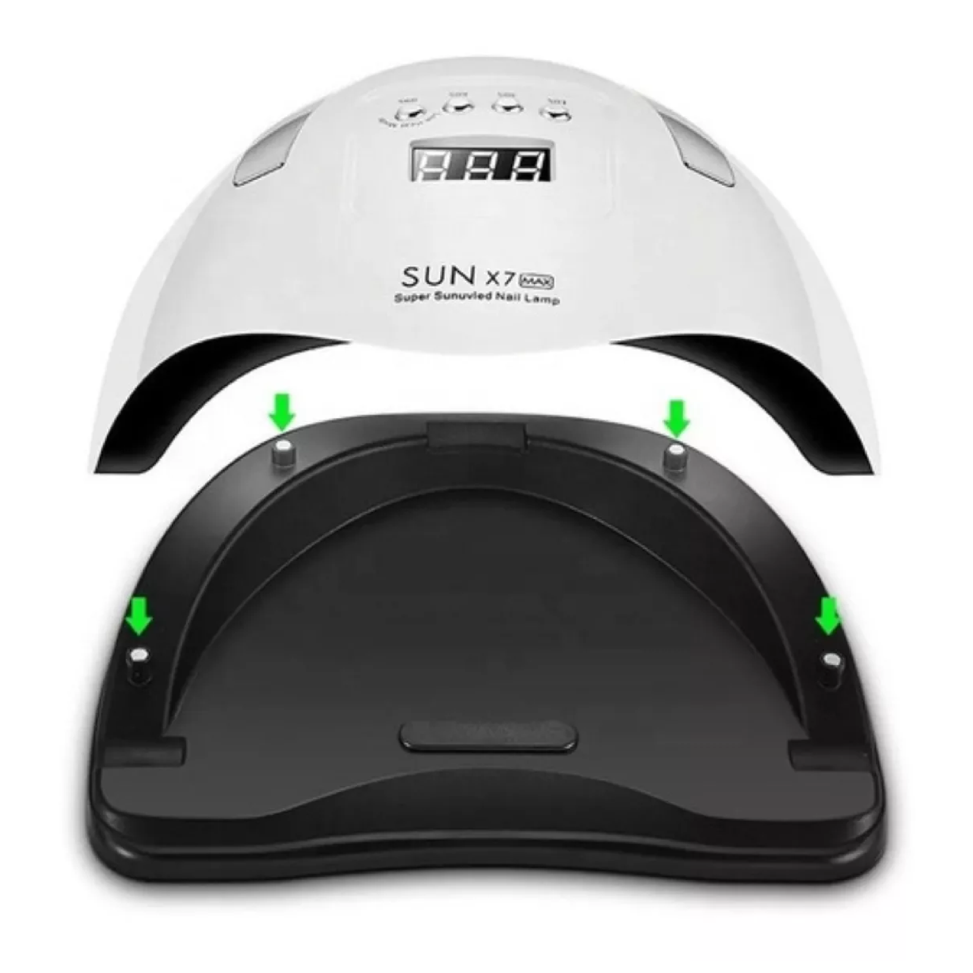 Lámpara Sun X7 Secado Uñas Uv Led 180w