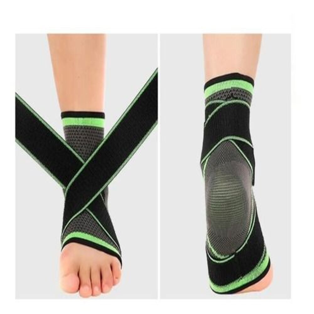 Tobillera doble elástica con Velcro