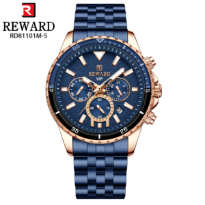RD81101M-5 RELOJ REWARD METAL CRONOGRAFO