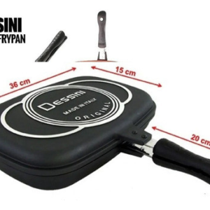 Sarten Doble Parrilla 36 Cms Antiadheren