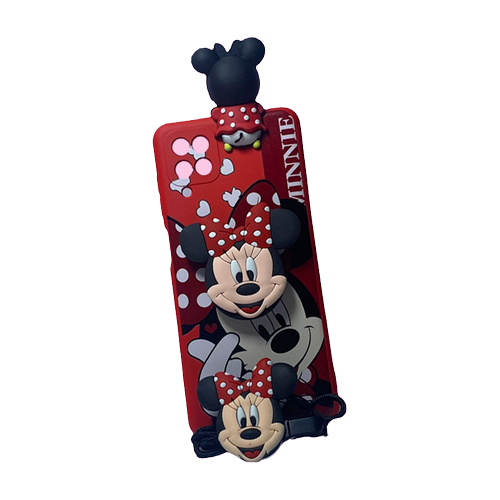 FUNDA ESTUCHE FORRO SAMSUNG A12 MINNIE