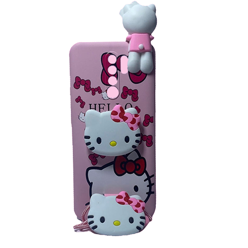 FUNDA ESTUCHE FORRO REDMI 9  HELLO KITTY