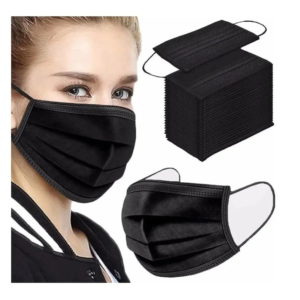 Tapaboca Desechable Negro X 50