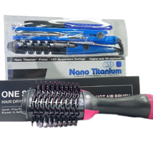 Combo Nano+Cepillo secador