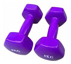 KIT DE MANCUERNAS ENCAUCHETADAS X2 5KG - Imagen 2