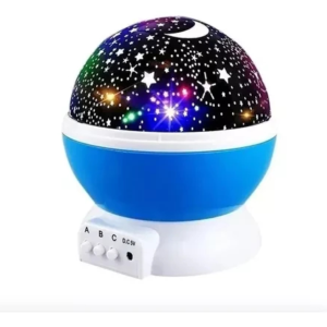 Lámpara rotatoria proyectora RGB