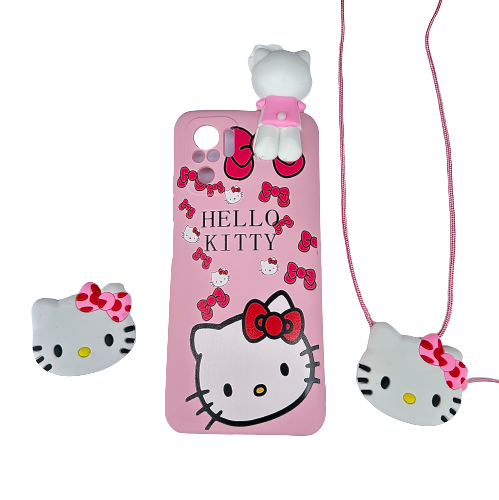 FUNDA ESTUCHE  NOTE 10S  10 HELLO KITTY