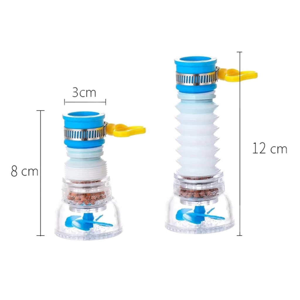Filtro de agua purificador expandible