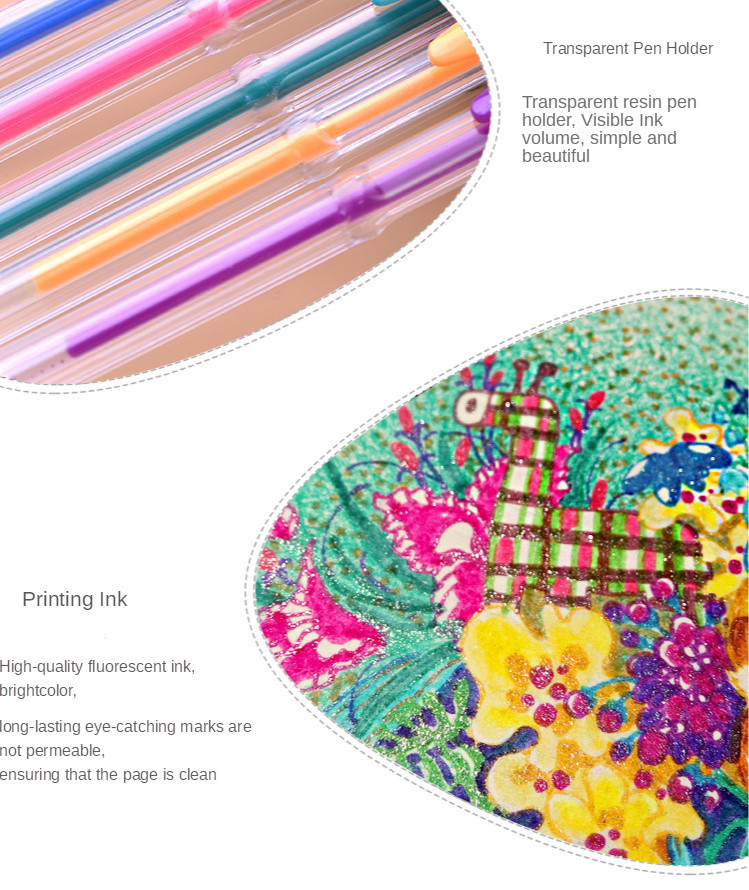 Bolígrafos En Gel Neón